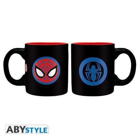Coffret - Spider-man - Pack Verre 29cl + Porte-clés + Mini Mug Marvel Spider-man